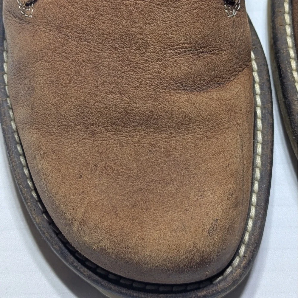 Donald J Pliner Men 8M Upton Italian Leather Chukka Boots Brown Lug Gorpcore‎